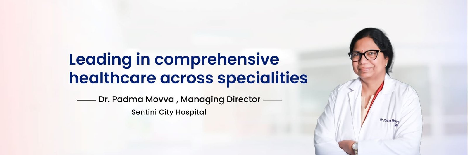 Sentini city Hospital Banner-image